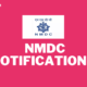 NMDC JOB NOTIFICATION 2024