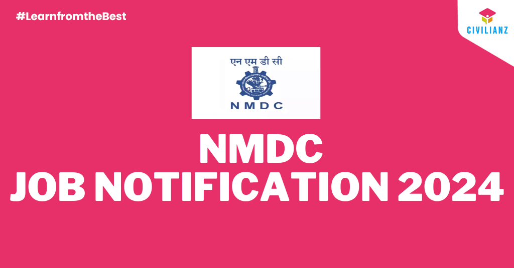 NMDC JOB NOTIFICATION 2024!!!