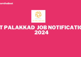 IIT PALAKKAD JOB NOTIFICATION 2024!!!!