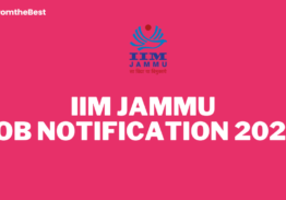 IIM JAMMU JOB NOTIFICATION 2024!!!