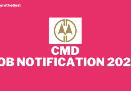 CMD JOB NOTIFICATION 2024!!!