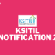 KSITIL JOB NOTIFICATION 2024!!!