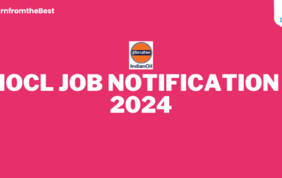 IOCL JOB NOTIFICATION 2024!!!