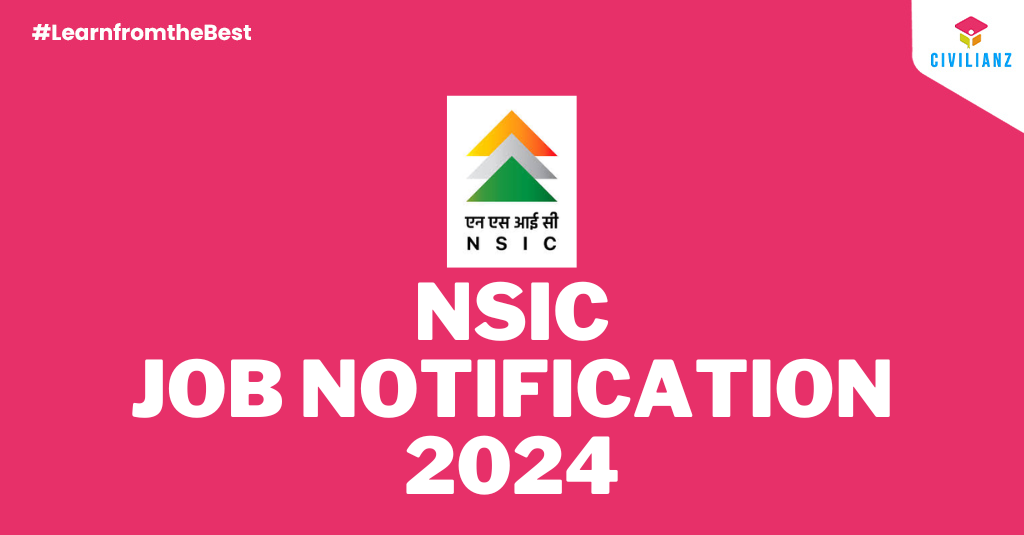 NSIC JOB NOTIFICATION 2024!!!