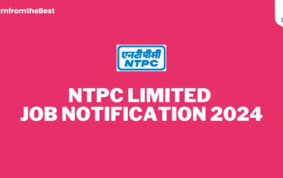 NTPC LIMITED JOB NOTIFICATION 2024!!!