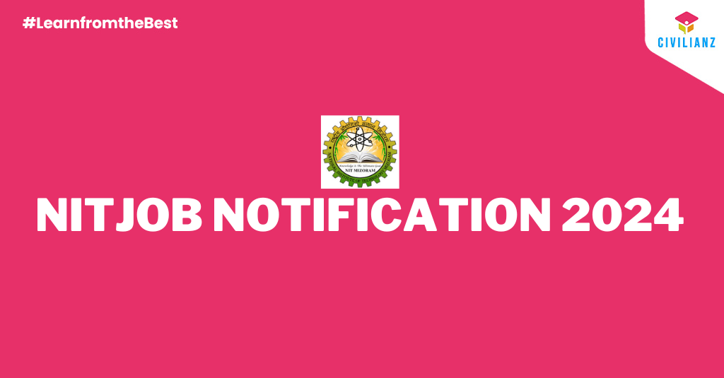 NIT JOB NOTIFICATION 2024!!!