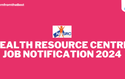 HEALTH RESOURCE CENTRE JOB NOTIFICATION 2024!!!