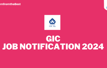 GENERAL INSURANCE CORPORATION OF INDIA JOB NOTIFICATION 2024!!!