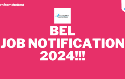 BHARAT ELECTRONICS LIMITED JOB NOTIFICATION 2024!!!