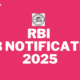 RBI JOB NOTIFICATION 2025!!!