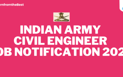INDIAN ARMY CIVIL ENGINEER JOB NOTIFICATION 2025!!!