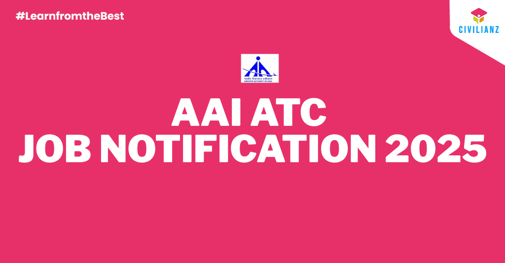 AAI ATC JOB NOTIFICATION 2025!!!