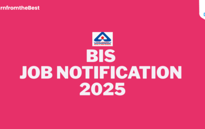 BUREAU OF INDIAN STANDARDS JOB NOTIFICATION 2025!!!
