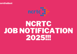NCRTC JOB NOTIFICATION 2025!!!