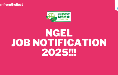 NGEL JOB NOTIFICATION 2025!!!