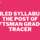 DETAILED SYLLABUS FOR THE POST OF OVERSEER GRADE II & TRACER