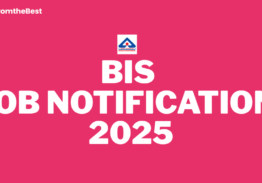 BIS JOB NOTIFICATION 2025!!!