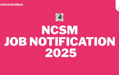 NCSM JOB NOTIFICATION 2025!!!