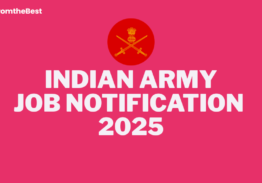 INDIAN ARMY JOB NOTIFICATION 2025!!!