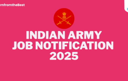 INDIAN ARMY JOB NOTIFICATION 2025!!!