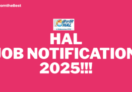HAL JOB NOTIFICATION 2025!!!