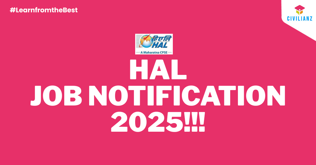 HAL JOB NOTIFICATION 2025!!!