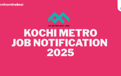KOCHI METRO JOB NOTIFICATION 2025!!!
