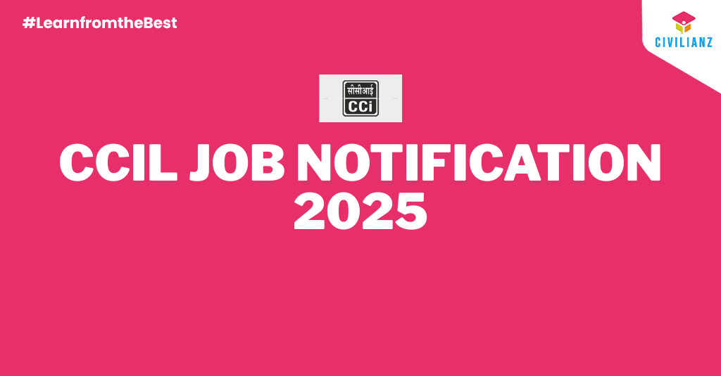 CCIL JOB NOTIFICATION 2025!!! CCIL JOB NOTIFICATION 2025!!!