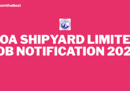 GOA SHIPYARD LIMITED JOB NOTIFICATION 2025!!!
