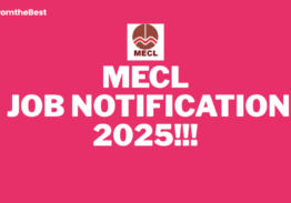 MECL JOB NOTIFICATION 2025!!!