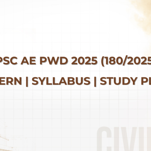 KERALA PSC AE PWD 2025 (180/2025) EXAM PATTERN | SYLLABUS | STUDY PLAN | PYQs !!!