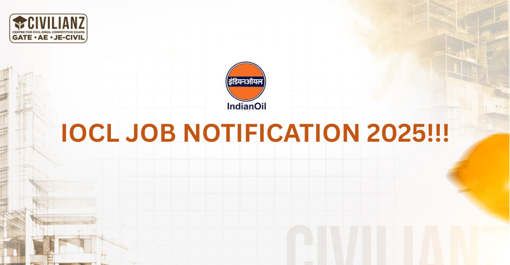 IOCL JOB NOTIFICATION 2025!!!