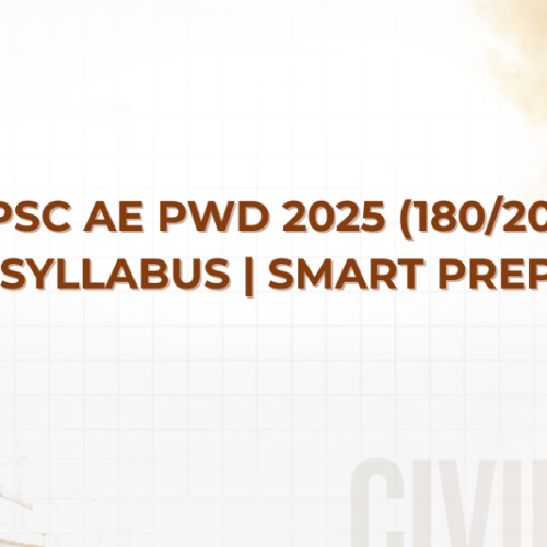 KERALA PSC AE PWD 2025 (180/2025) EXAM PATTERN | SYLLABUS | SMART PREPARATION !!!