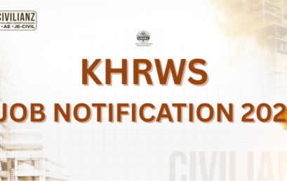 KHRWS JOB NOTIFICATION 2025!!!