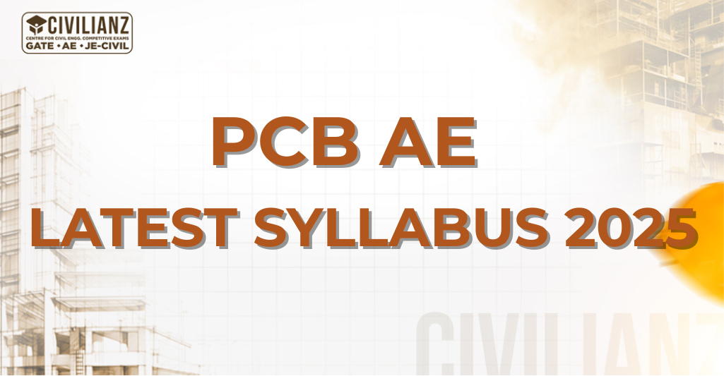 PCB AE (CAT.NO. 357/2025) LATEST SYLLABUS 2025!!!