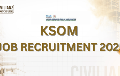 KSOM JOB RECRUITMENT 2025!!!