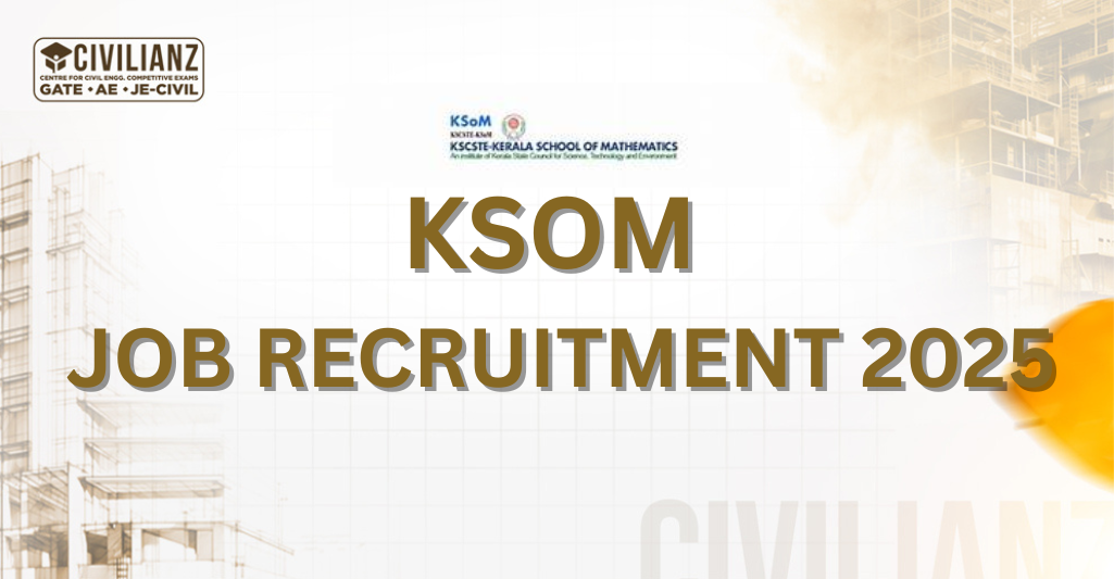 KSOM JOB RECRUITMENT 2025!!!