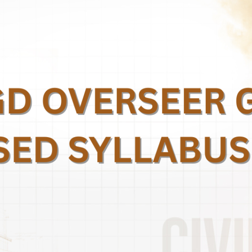 KERALA PSC LSGD OVERSEER GR.2 REVISED SYLLABUS 2025!!!