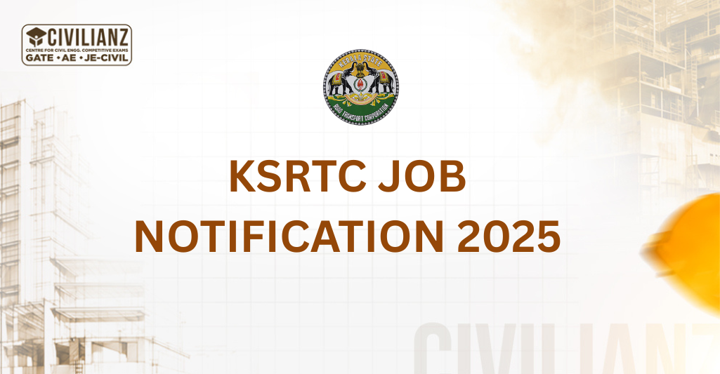 KSRTC JOB NOTIFICATION 2025!!! KSRTC JOB NOTIFICATION 2025!!!