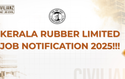 KERALA RUBBER LIMITED JOB NOTIFICATION 2025!!!