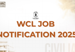 WCL JOB NOTIFICATION 2025!!!