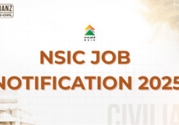 NSIC JOB NOTIFICATION 2025!!!