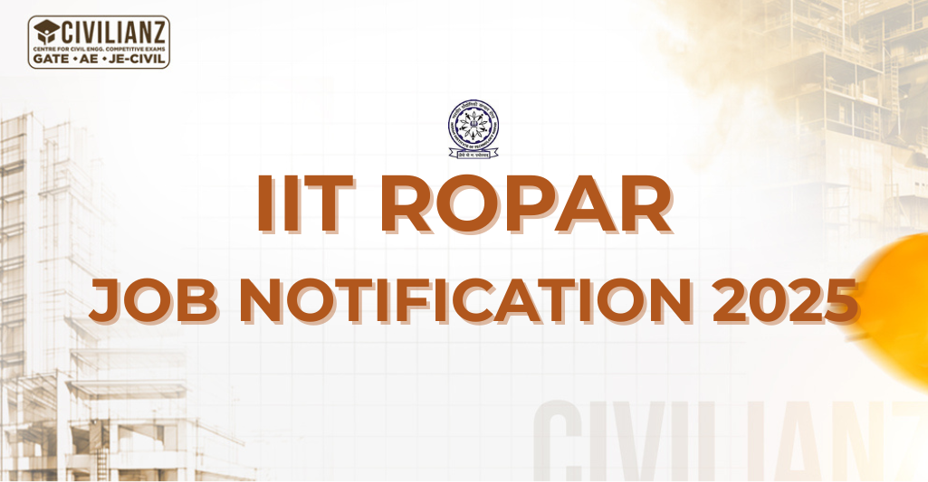 IIT ROPAR JOB NOTIFICATION 2025!!!