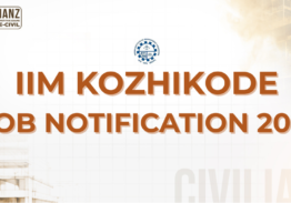 IIM KOZHIKODE JOB NOTIFICATION 2025!!!