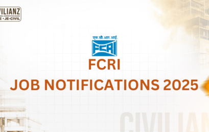 FCRI JOB NOTIFICATION 2025!!!