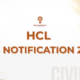 HCL JOB NOTIFICATION 2025 !!!