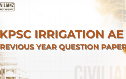 KPSC IRRIGATION AE PREVIOUS YEAR QUESTION PAPERS!!!