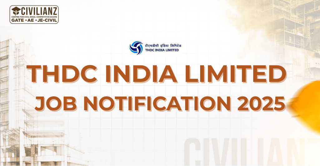THDC INDIA LIMITED JOB NOTIFICATION 2025!!!