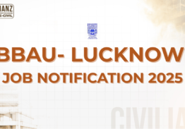 BBAU- LUCKNOW JOB NOTIFICATION 2025!!!
