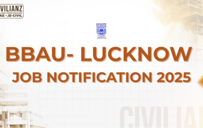 BBAU- LUCKNOW JOB NOTIFICATION 2025!!!